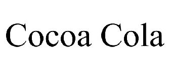 COCOA COLA