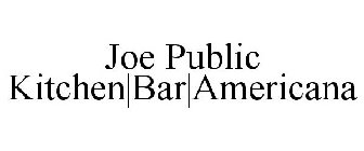 JOE PUBLIC KITCHEN|BAR|AMERICANA