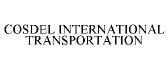 COSDEL INTERNATIONAL TRANSPORTATION