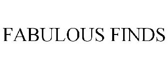 FABULOUS FINDS
