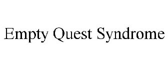 EMPTY QUEST SYNDROME