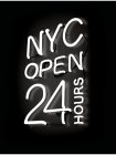 NYC OPEN 24 HOURS