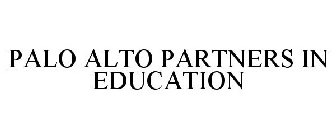 PALO ALTO PARTNERS IN EDUCATION
