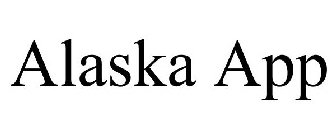 ALASKA APP