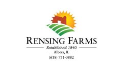 RENSING FARMS/ESTABLISHED 1840/ALBERS, IL/(618) 751-3882