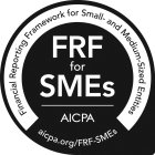 FRF FOR SMES AICPA.ORG/FRF-SMES FINANCIAL REPORTING FRAMEWORK FOR SMALL- AND MEDIUM-SIZED ENTITIES