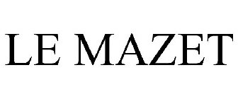 LE MAZET