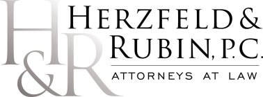 H&R HERZFELD & RUBIN, P.C. ATTORNEYS ATLAW