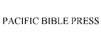 PACIFIC BIBLE PRESS