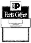 P PEET'S COFFEE