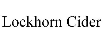 LOCKHORN CIDER