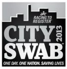RACING TO REGISTER CITY SWAB ONE DAY. ONE NATION. SAVING LIVES