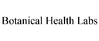 BOTANICAL HEALTH LABS
