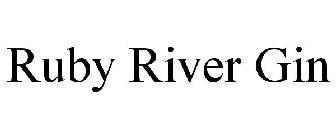 RUBY RIVER GIN