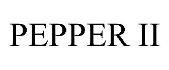 PEPPER II