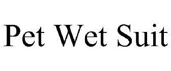 PET WET SUIT