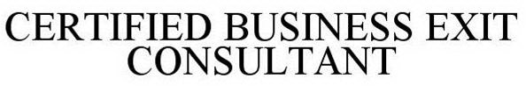 CERTIFIED BUSINESS EXIT CONSULTANT