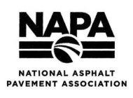 NAPA NATIONAL ASPHALT PAVEMENT ASSOCIATION