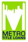 M METRO TITLE LOANS