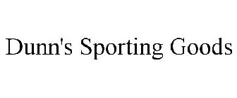 DUNN'S SPORTING GOODS