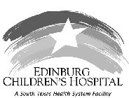 EDINBURG CHILDREN'S HOSPITAL A SOUTH TEXAS HEALTH SYSTEM FACILITY
