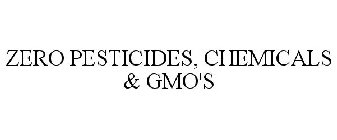 ZERO PESTICIDES, CHEMICALS & GMO'S