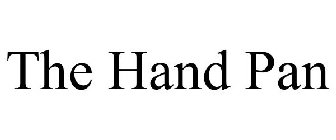 THE HAND PAN
