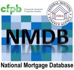 CFPB NMDB CONSUMER FINANCIAL PROTECTIONBUREAU NATIONAL MORTGAGE DATABASE FEDERAL HOUSING FINANCE AGENCY FHFA