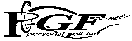 PGF PERSONAL GOLF FAN