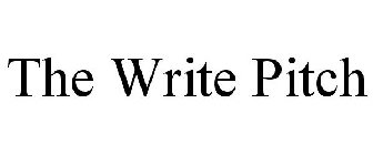 THE WRITE PITCH