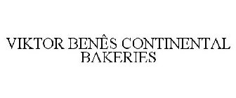 VIKTOR BENÊS CONTINENTAL BAKERIES