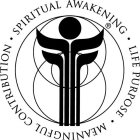 · SPIRITUAL AWAKENING · LIFE PURPOSE · MEANINGFUL CONTRIBUTION ·