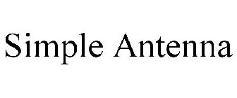 SIMPLE ANTENNA