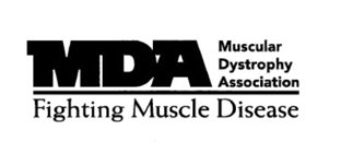 MDA MUSCULAR DYSTROPHY ASSOCIATION FIGHTING MUSCLE DISEASE