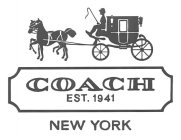 COACH EST. 1941 NEW YORK