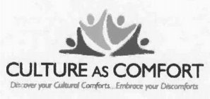 CULTURE AS COMFORT DISCOVER YOUR CULTURAL COMFORTS EMBRACE YOUR DISCOMFORTS