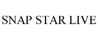 SNAP STAR LIVE