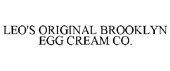LEO'S ORIGINAL BROOKLYN EGG CREAM CO.