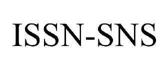 ISSN-SNS