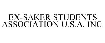 EX-SAKER STUDENTS ASSOCIATION U.S.A, INC.