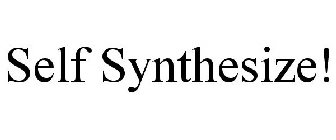 SELF SYNTHESIZE!
