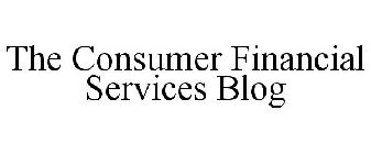 THE CONSUMER FINANCIAL SERVICES BLOG