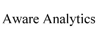 AWARE ANALYTICS