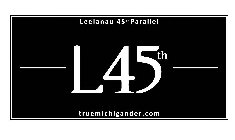 L45TH LEELANAU 45TH PARALLEL TRUEMICHIGANDER.COM
