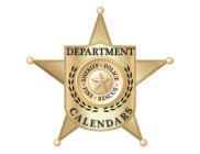 DEPARTMENT CALENDARS · SHERIFF · POLICE · FIRE · RESCUE