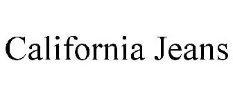 CALIFORNIA JEANS