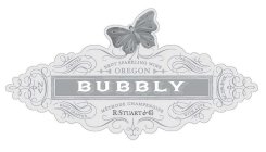 BUBBLY BRUT SPARKLING WINE OREGON LIMITED PRODUCTION HAND CRAFTED WITH LOVE METHOD CHAMPENOISE R. STUART & CO. NV ALC 12.9% BY VOL.