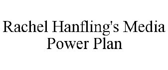 RACHEL HANFLING'S MEDIA POWER PLAN