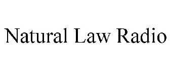 NATURAL LAW RADIO