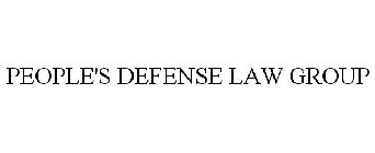 PEOPLE'S DEFENSE LAW GROUP